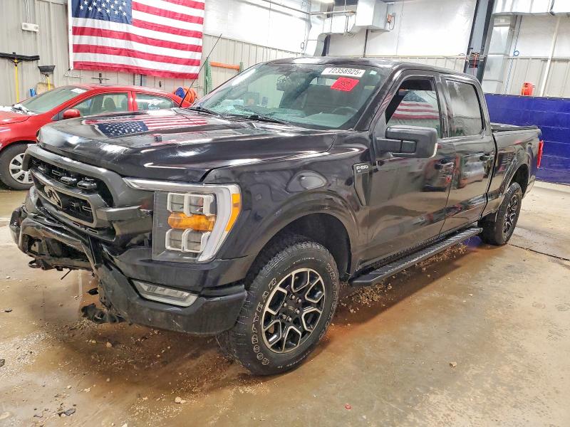 FORD F150 2021 with VIN 1FTFW1E85MKE34972 - Photo from auction