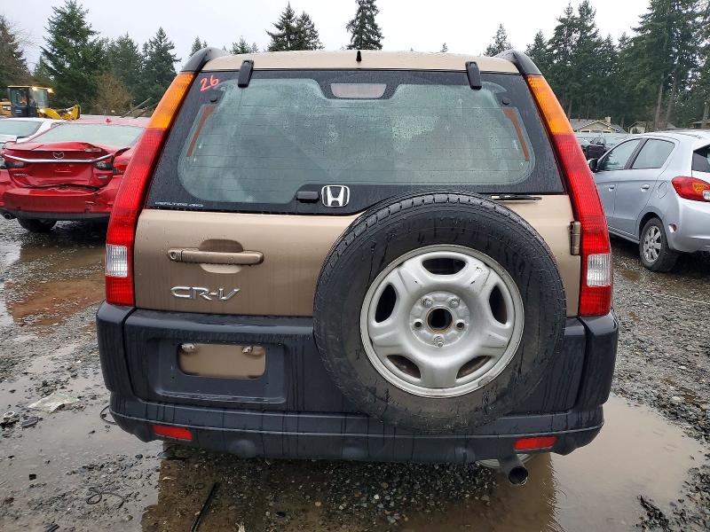 Photo 6 from auction – 2002 HONDA CR-V LX with VIN JHLRD78562C080509