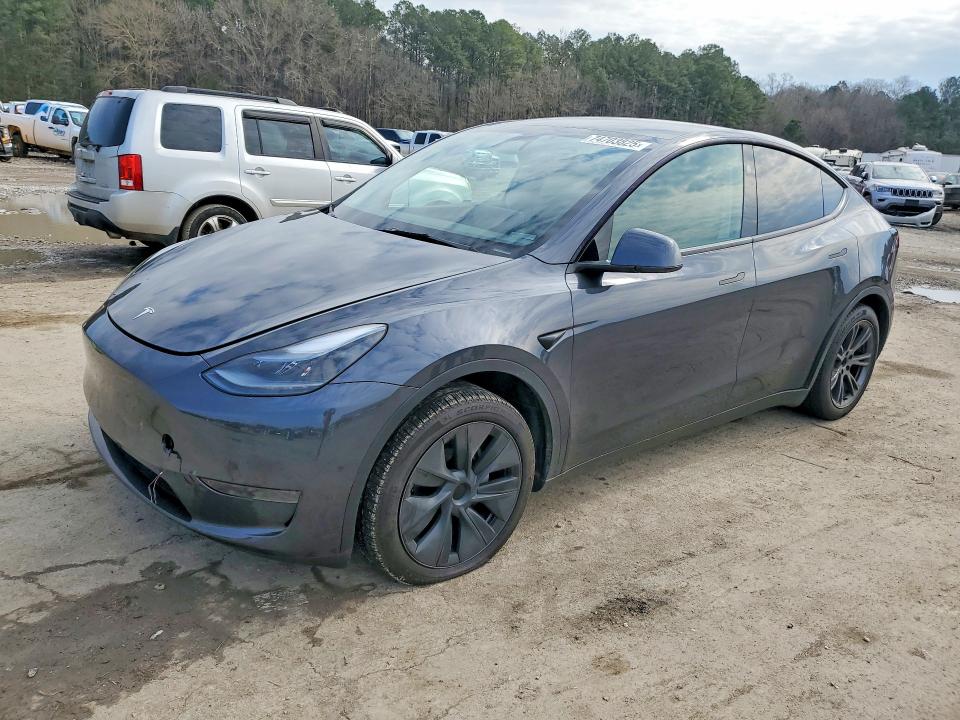 TESLA MODEL Y 2025 with VIN 7SAYGDED3SA366850 - Photo from auction
