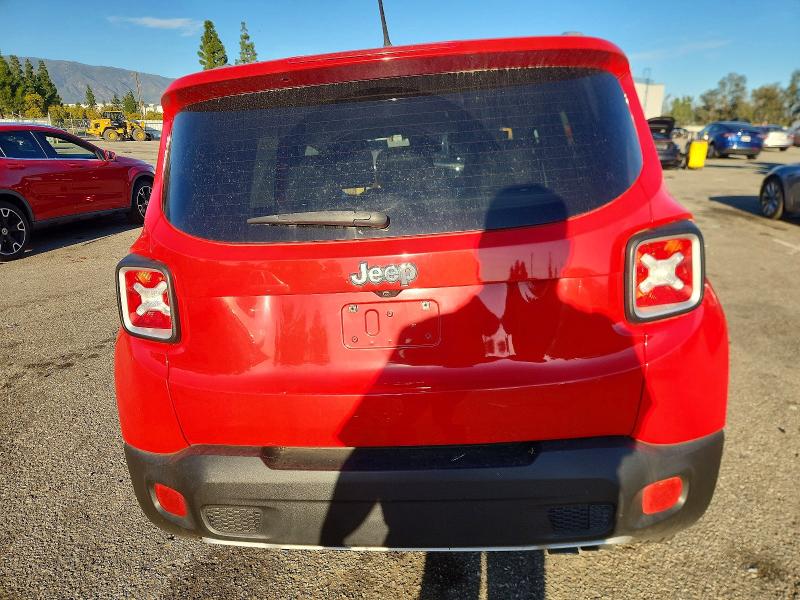 Photo 6 from auction – 2017 JEEP RENEGADE L with VIN ZACCJBDB9HPE93121