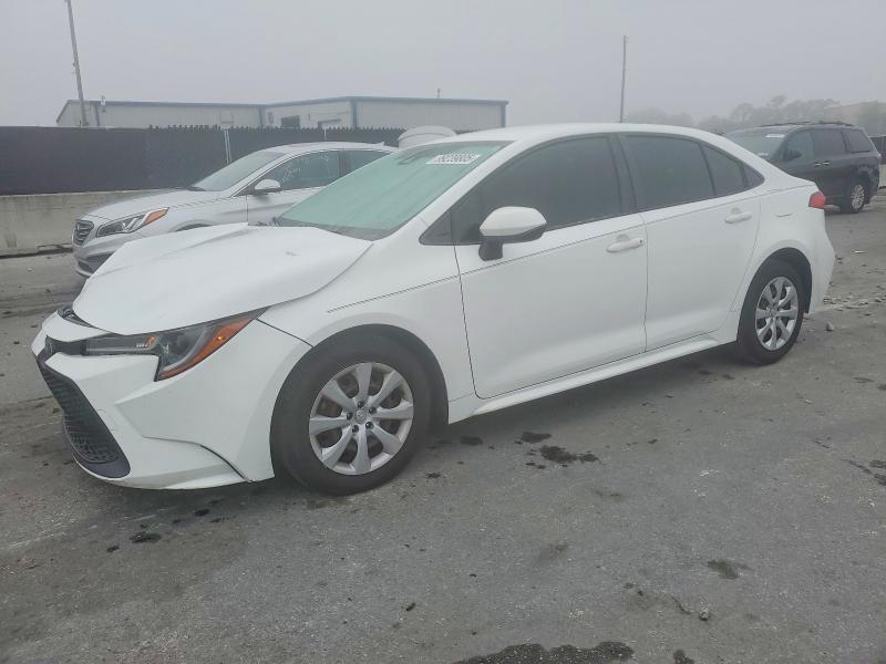 TOYOTA COROLLA LE 2021 with VIN JTDEPMAE4MJ119267 - Photo from auction