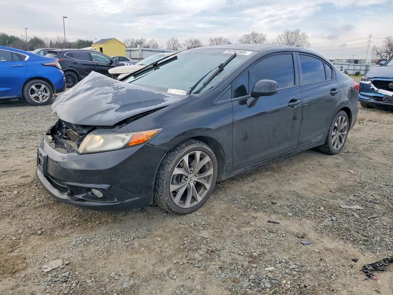 HONDA CIVIC SI 2012 with VIN 2HGFB6E57CH702992 - Photo from auction