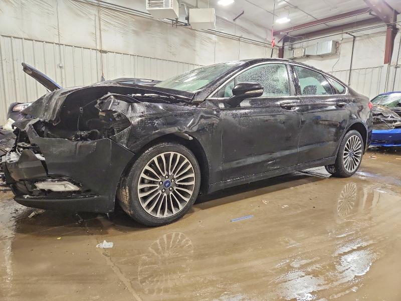 FORD FUSION SE 2017 with VIN 3FA6P0T95HR120507 - Photo from auction