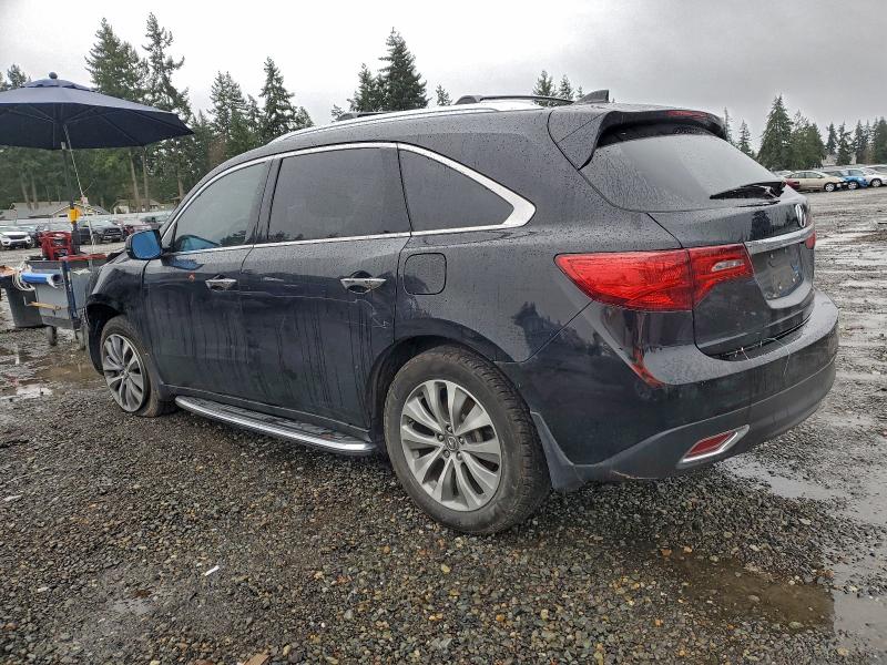 Photo 2 from auction – 2014 ACURA MDX TECHNO with VIN 5FRYD4H46EB038555