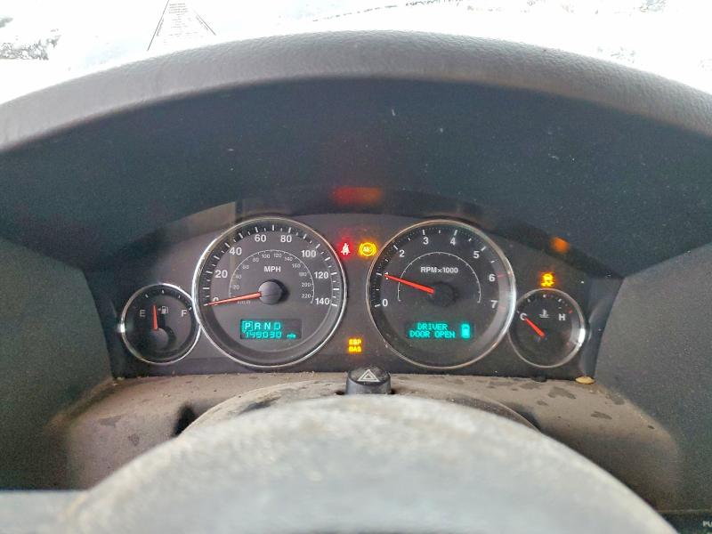 Photo 9 from auction – 2007 JEEP COMMANDER with VIN 1J8HG58287C697078