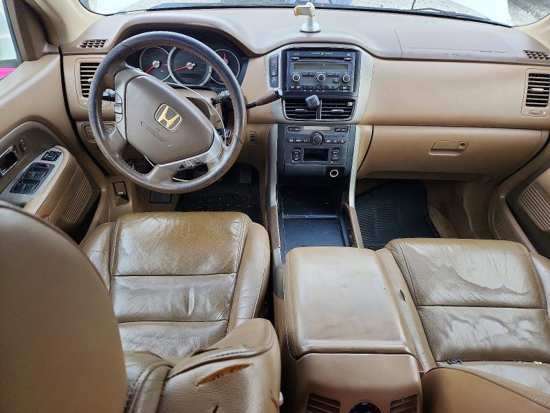 Photo 8 from auction – 2008 HONDA PILOT EXL with VIN 5FNYF18598B046186