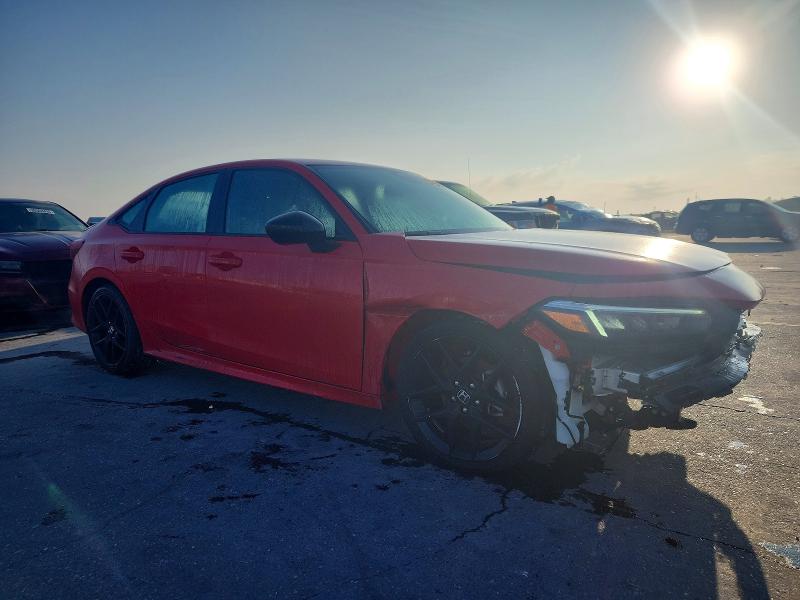 Photo 4 from auction – 2025 HONDA CIVIC with VIN 2HGFE2F50SH591778