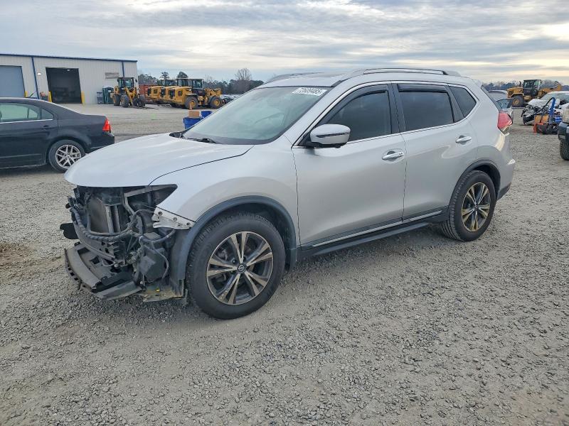 NISSAN ROGUE S 2017 with VIN 5N1AT2MT2HC755488 - Photo from auction