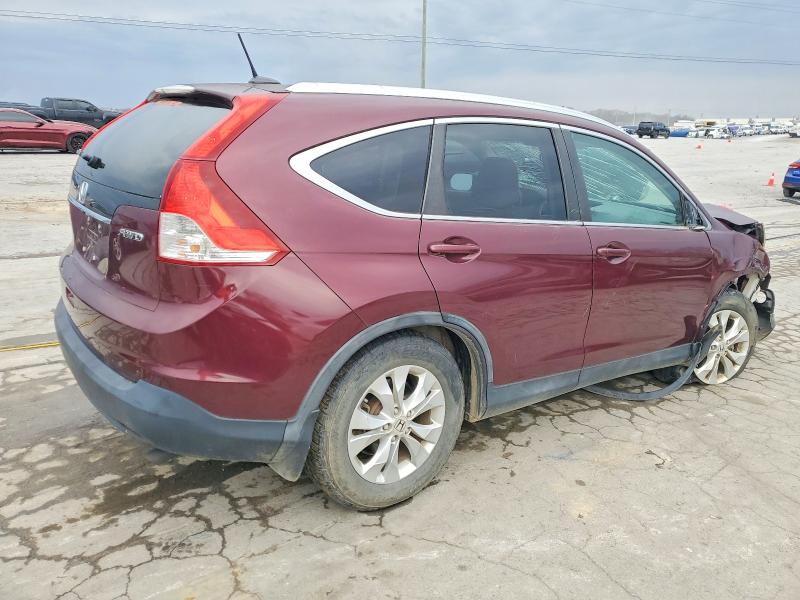 Photo 3 from auction – 2014 HONDA CR-V EXL with VIN 5J6RM4H77EL085245