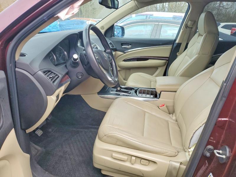 Photo 7 from auction – 2014 ACURA MDX TECHNO with VIN 5FRYD4H46EB017088