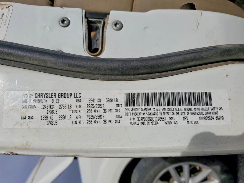 Photo 14 from auction – 2014 DODGE JOURNEY SX with VIN 3C4PDDBG8ET108557