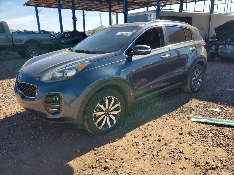 KIA SPORTAGE E 2017 with VIN KNDPNCAC3H7273415 - Photo from auction