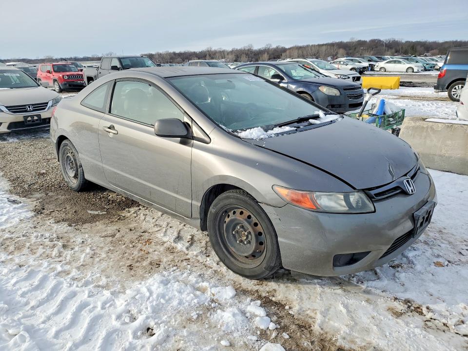 Photo 4 from auction – 2007 HONDA CIVIC LX with VIN 2HGFG12617H551350
