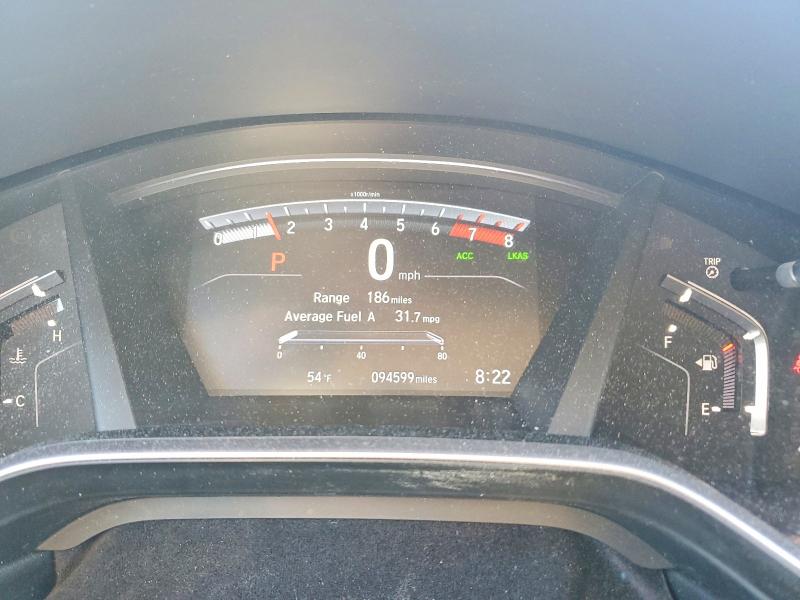 Photo 9 from auction – 2019 HONDA CR-V with VIN 2HKRW2H87KH664474