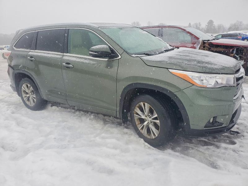 Photo 4 from auction – 2015 TOYOTA HIGHLANDER with VIN 5TDJKRFH9FS093977