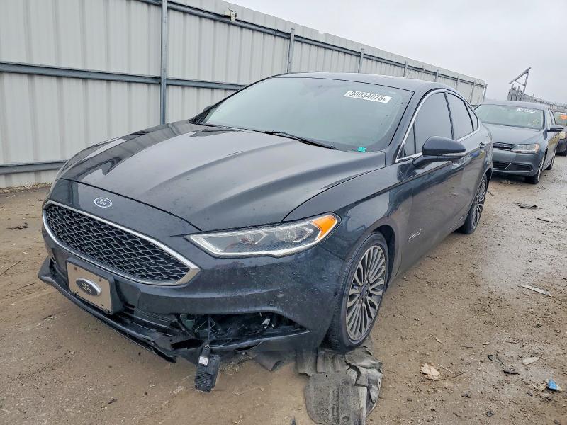FORD FUSION TIT 2018 with VIN 3FA6P0RU2JR112947 - Photo from auction