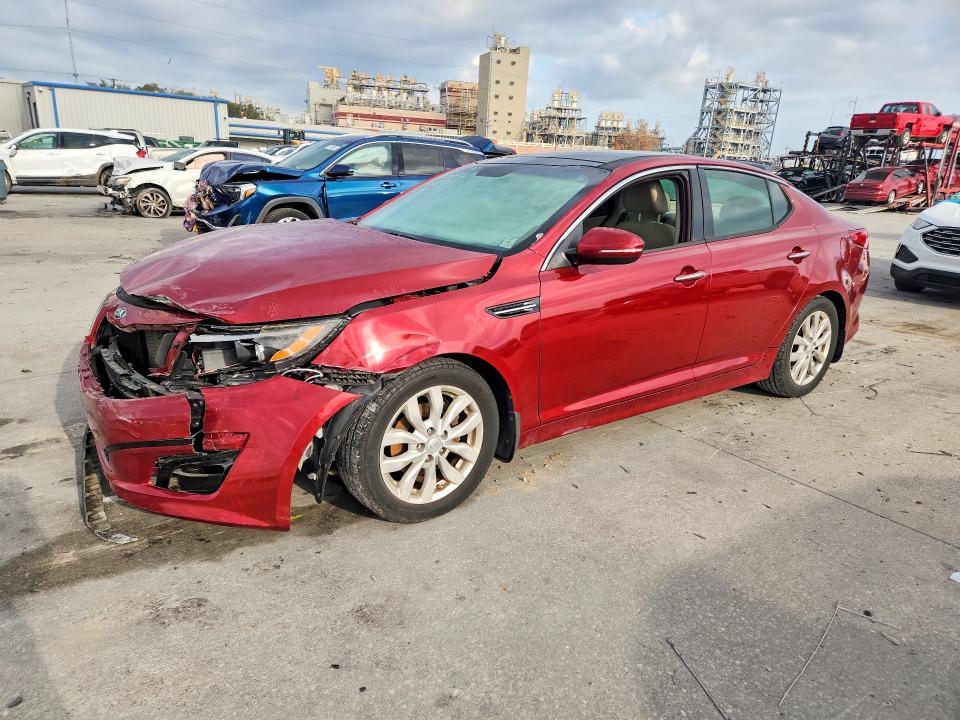 KIA OPTIMA EX 2014 with VIN 5XXGN4A71EG310831 - Photo from auction