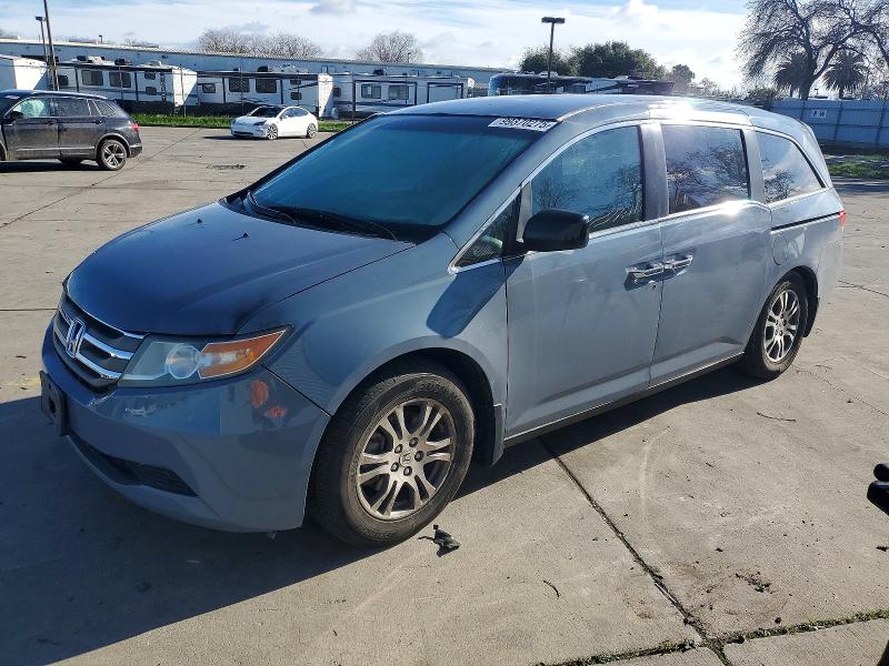 HONDA ODYSSEY EX 2013 with VIN 5FNRL5H42DB074529 - Photo from auction
