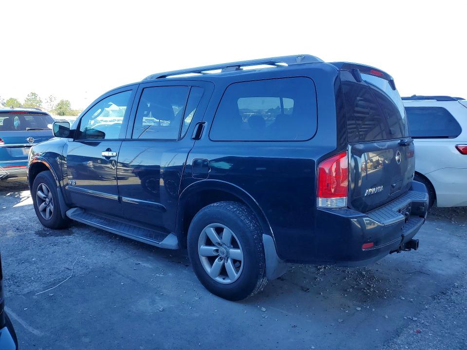 Photo 2 from auction – 2008 NISSAN ARMADA SE with VIN 5N1BA08D98N631580