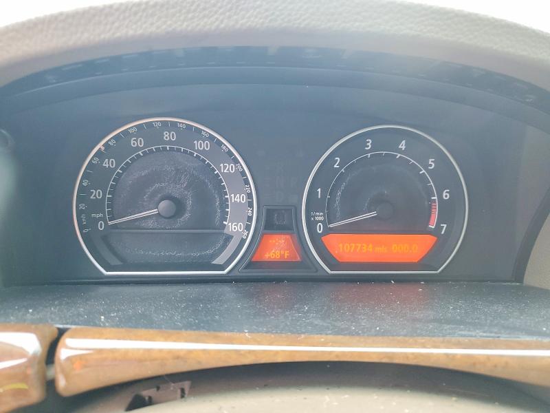 Photo 9 from auction – 2004 BMW 745 with VIN WBAGN63474DS48758
