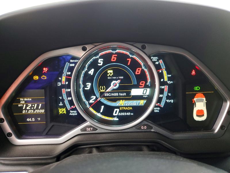 Photo 9 from auction – 2015 LAMBORGHINI AVENTADOR with VIN ZHWUC1ZD6FLA03698