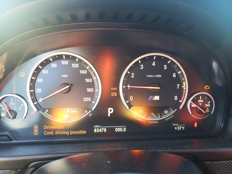 Photo 9 from auction – 2015 BMW M5 with VIN WBSFV9C56FD595292