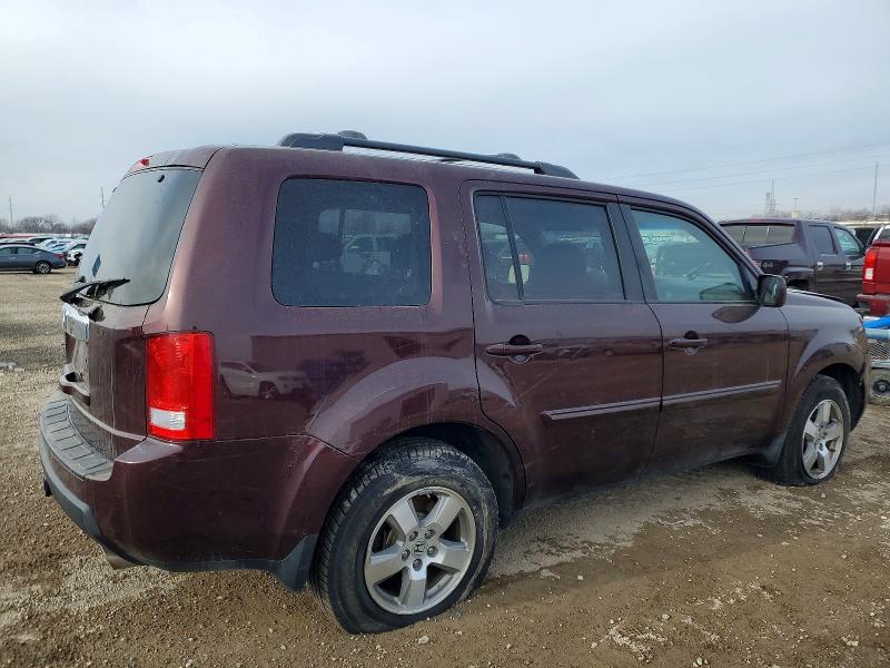 Photo 3 from auction – 2010 HONDA PILOT with VIN 5FNYF3H54AB011945