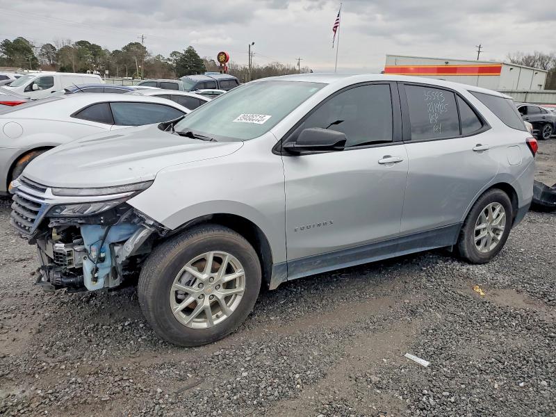 CHEVROLET EQUINOX LS 2022 with VIN 3GNAX5EVXNS162114 - Photo from auction