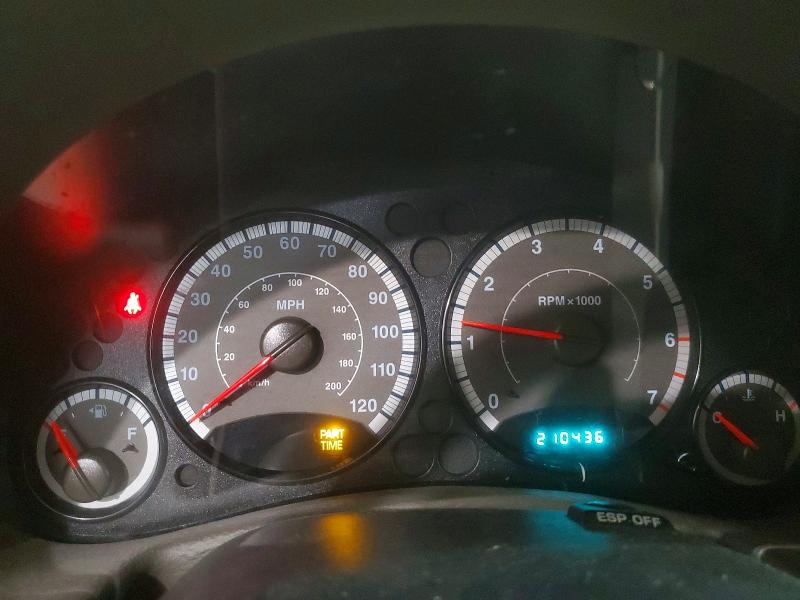Photo 9 from auction – 2007 JEEP LIBERTY SP with VIN 1J8GL48K77W695273