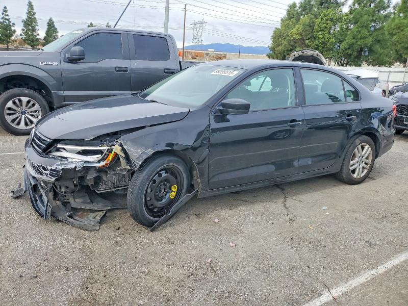 VOLKSWAGEN JETTA BASE 2015 with VIN 3VW2K7AJ1FM350422 - Photo from auction