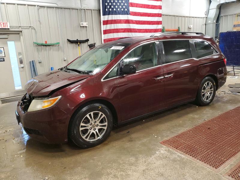 Photo 1 from auction – 2013 HONDA ODYSSEY EX with VIN 5FNRL5H61DB022391