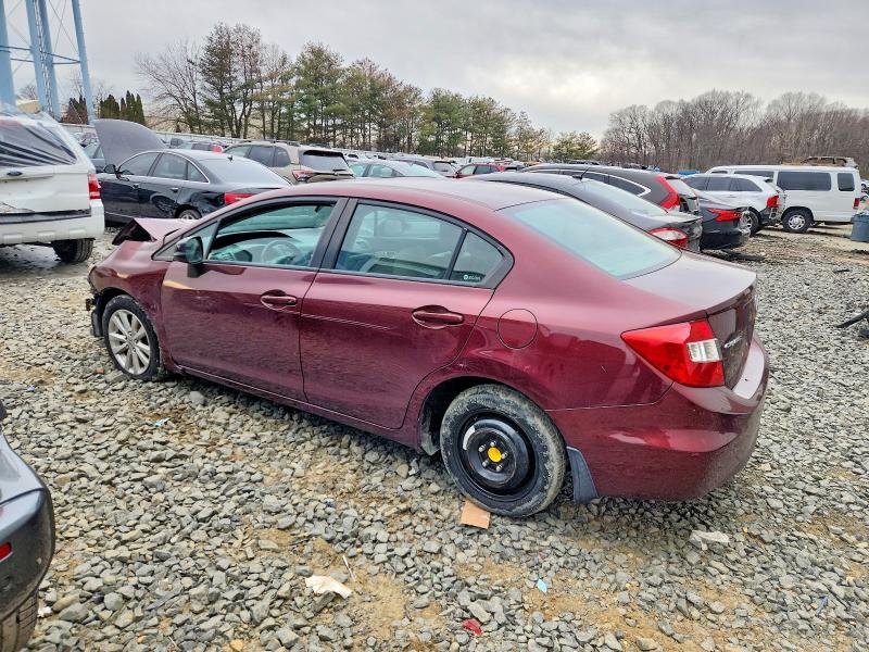 Photo 2 from auction – 2012 HONDA CIVIC with VIN 19XFB2F9XCE364704