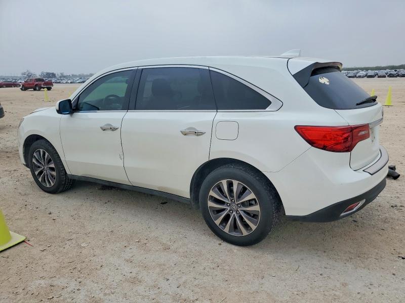 Photo 2 from auction – 2015 ACURA MDX TECHNO with VIN 5FRYD3H44FB011267