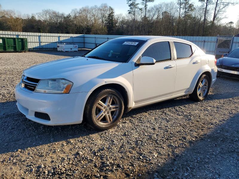 DODGE AVENGER 2012 with VIN 1C3CDZCBXCN219529 - Photo from auction