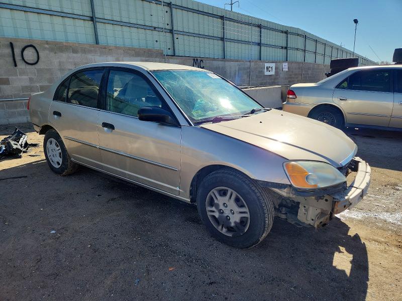Photo 4 from auction – 2001 HONDA CIVIC LX with VIN JHMES16501S001713