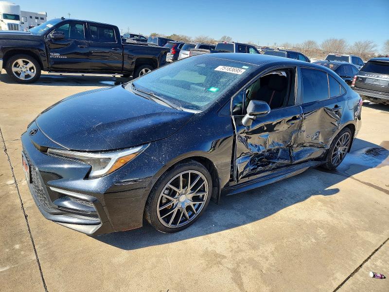 TOYOTA COROLLA 2023 with VIN 5YFS4MCE1PP158018 - Photo from auction