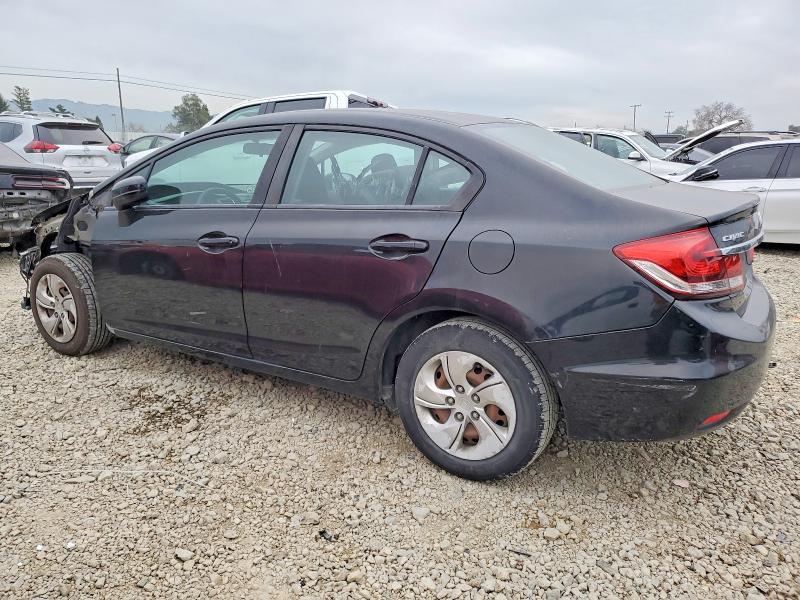 Photo 2 from auction – 2015 HONDA CIVIC with VIN 19XFB2F50FE091368