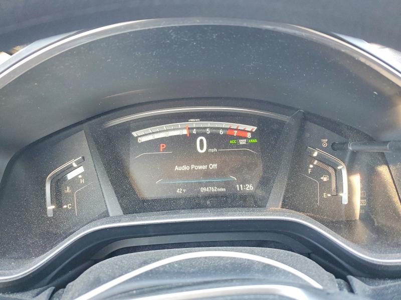 Photo 9 from auction – 2017 HONDA CR-V EX with VIN 5J6RW2H52HL077684
