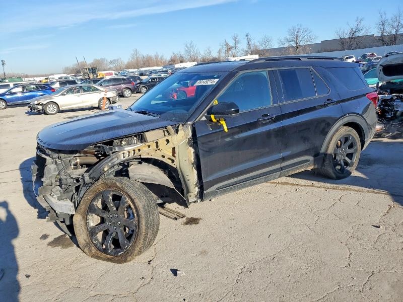 FORD EXPLORER S 2023 with VIN 1FMSK8KH2PGA46298 - Photo from auction