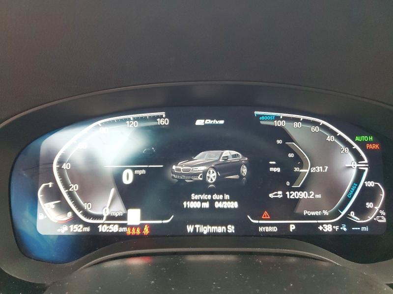 Photo 9 from auction – 2023 BMW 530XE with VIN WBA33AG03PCN37869
