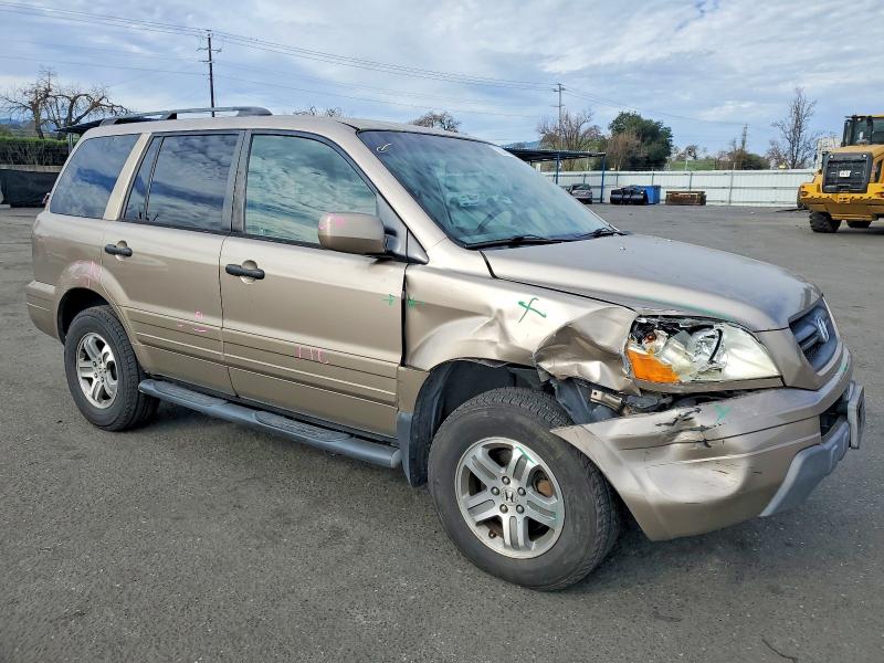 Photo 4 from auction – 2004 HONDA PILOT EXL with VIN 2HKYF18554H614591