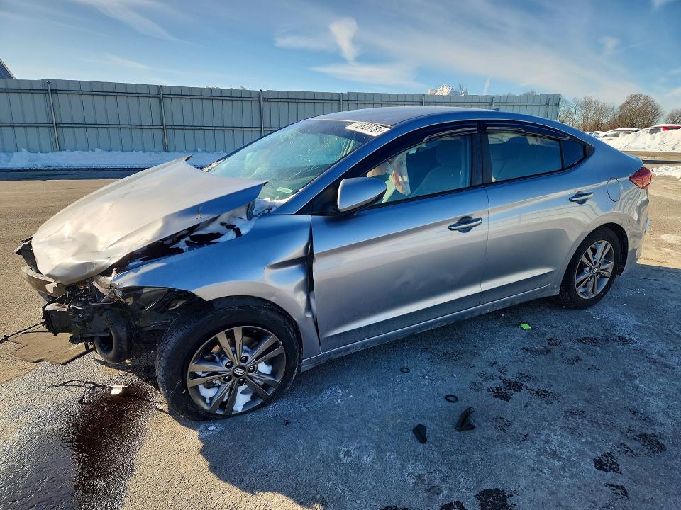 HYUNDAI ELANTRA SE 2017 with VIN 5NPD84LF2HH005703 - Photo from auction