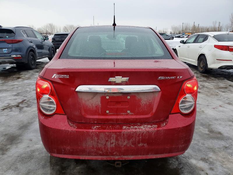 Photo 6 from auction – 2013 CHEVROLET SONIC LT with VIN 1G1JC5EH4D4214519