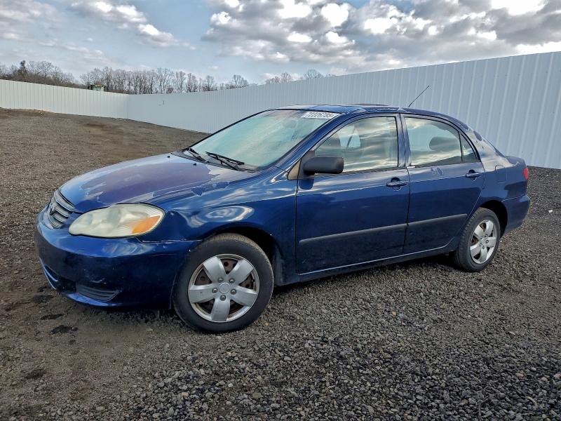 TOYOTA COROLLA CE 2003 with VIN 2T1BR32E13C036458 - Photo from auction