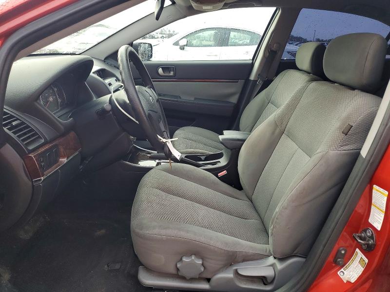 Photo 7 from auction – 2009 MITSUBISHI GALANT ES with VIN 4A3AB36F89E001227