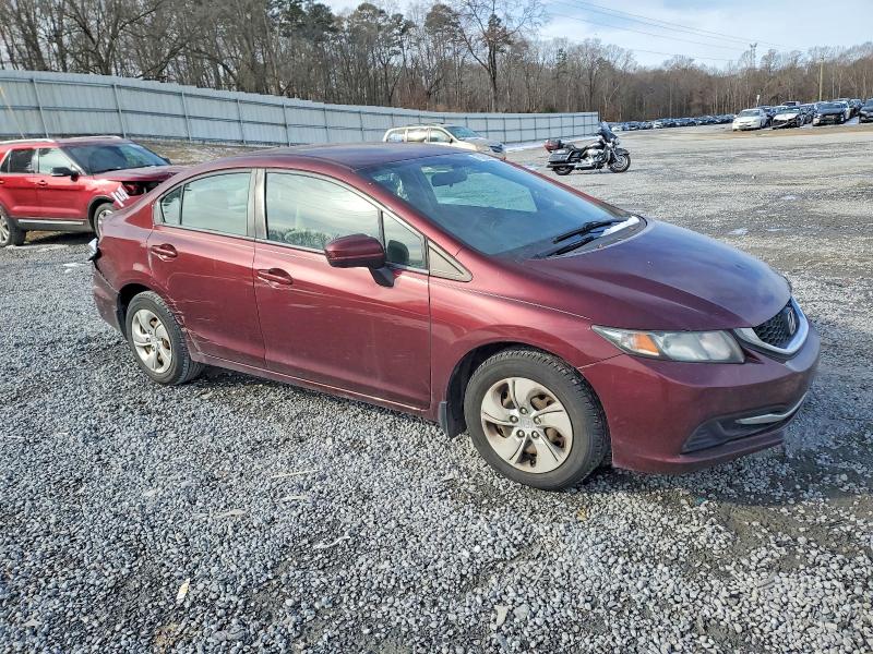 Photo 4 from auction – 2014 HONDA CIVIC LX with VIN 19XFB2F5XEE071367