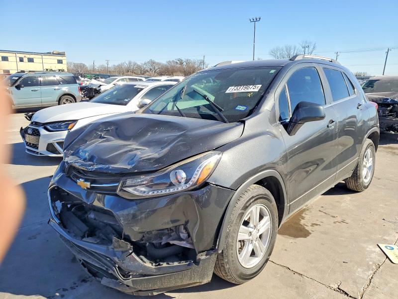 CHEVROLET TRAX 2019 with VIN 3GNCJLSB4KL129530 - Photo from auction