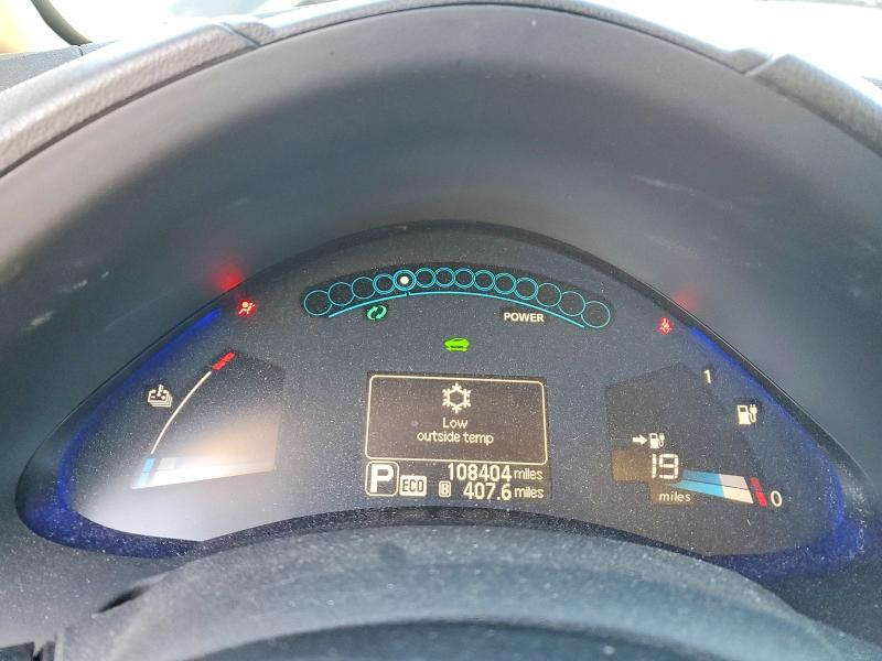 Photo 9 from auction – 2015 NISSAN LEAF S with VIN 1N4AZ0CP6FC324506