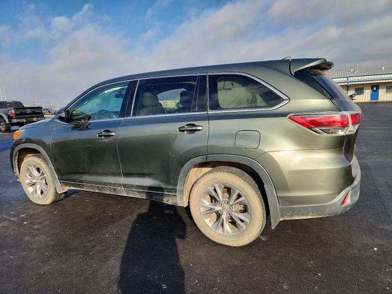 Photo 2 from auction – 2015 TOYOTA HIGHLANDER with VIN 5TDBKRFH8FS178779
