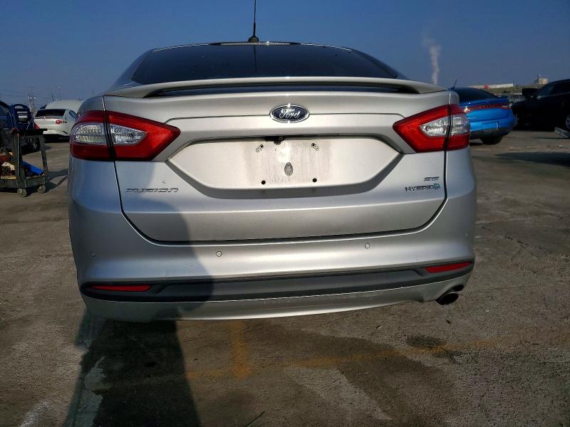 Photo 6 from auction – 2016 FORD FUSION with VIN 3FA6P0LUXGR141047
